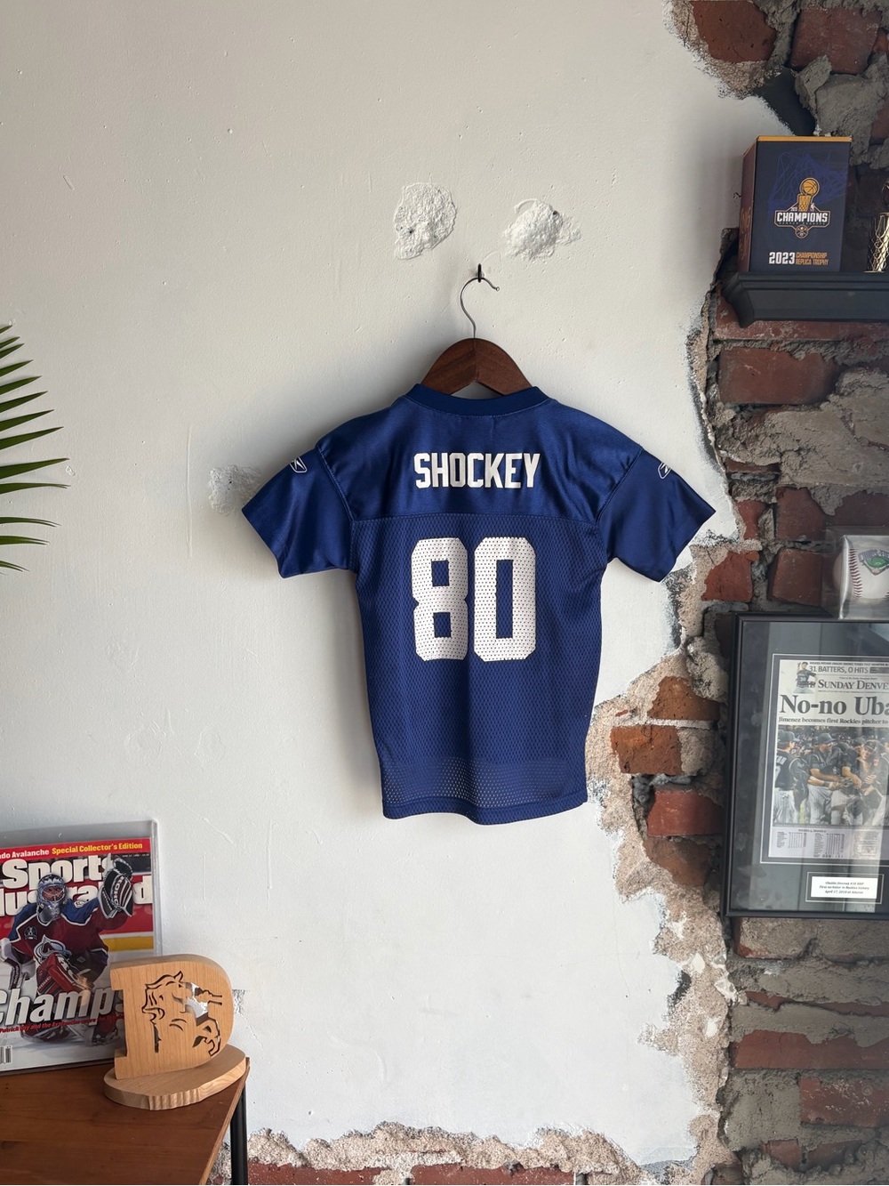 Jermey Shockey New York Giants Reebok Toddler Jersey Size 3T